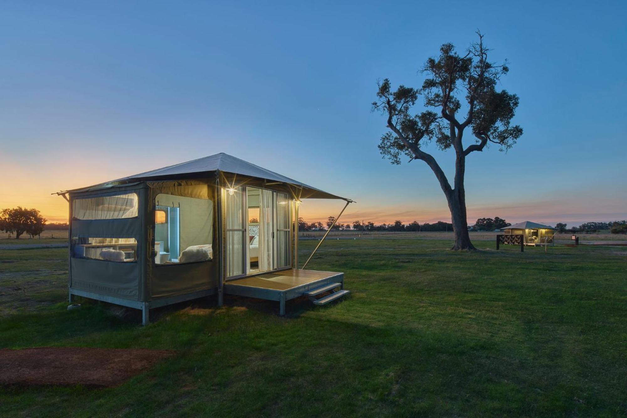 Willow Wood Glamping Retreat Broadwater Ngoại thất bức ảnh